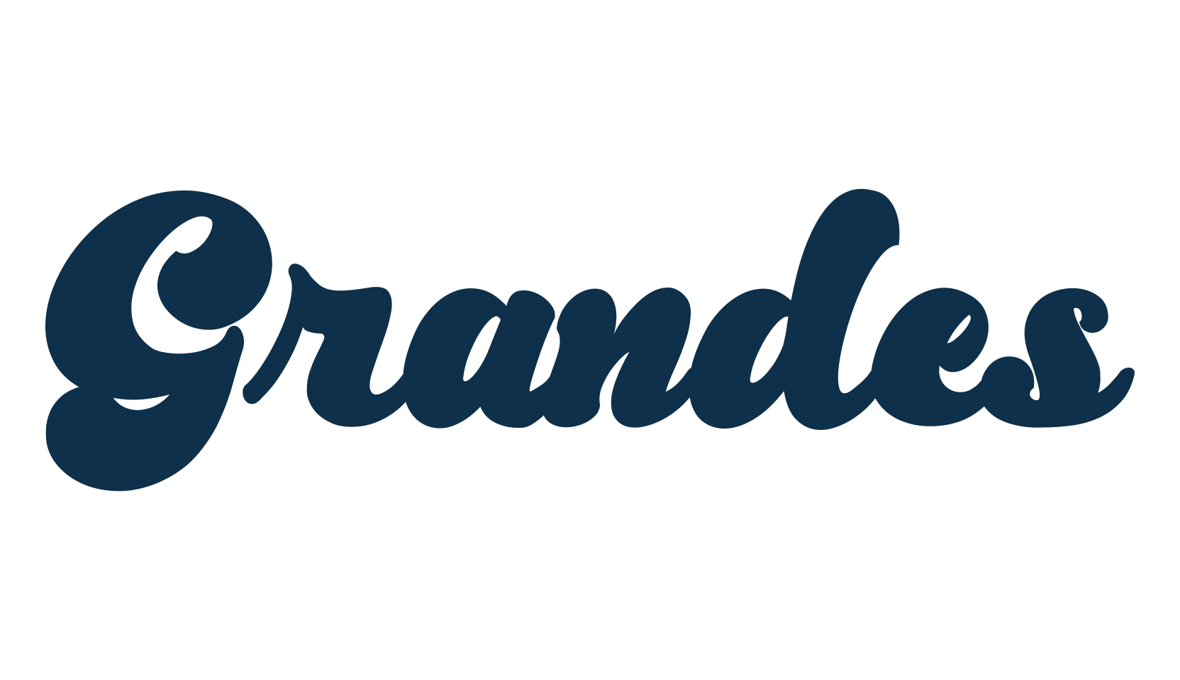 Grandes (grandes), old school font preview