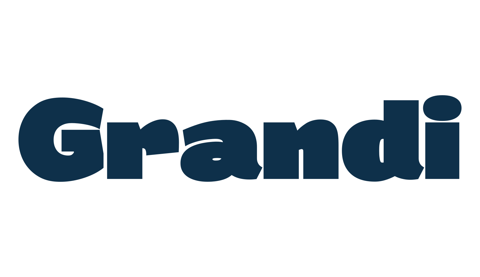 Grandi, basic sans serif font preview