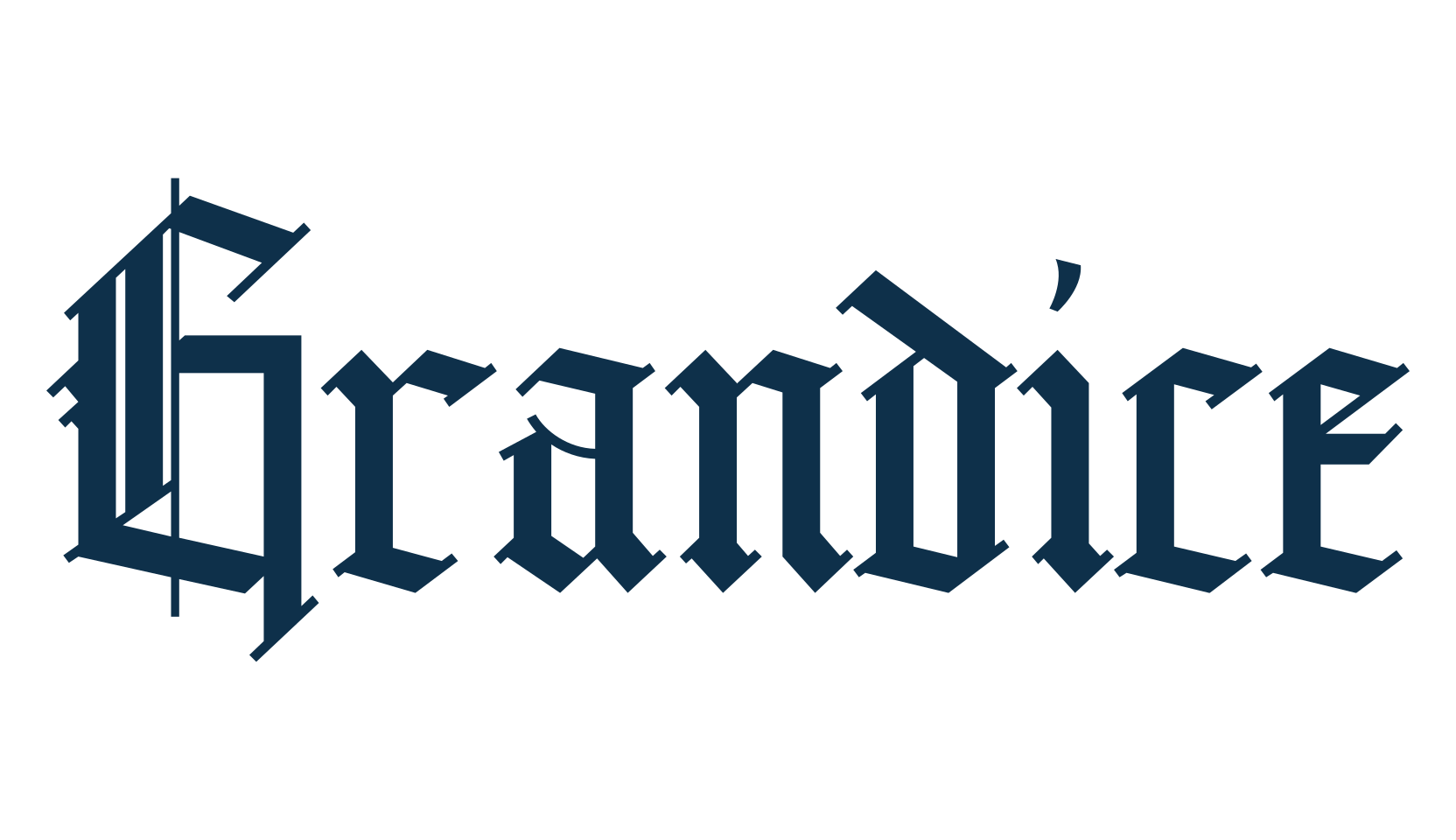 Grandice, gothic medieval font preview