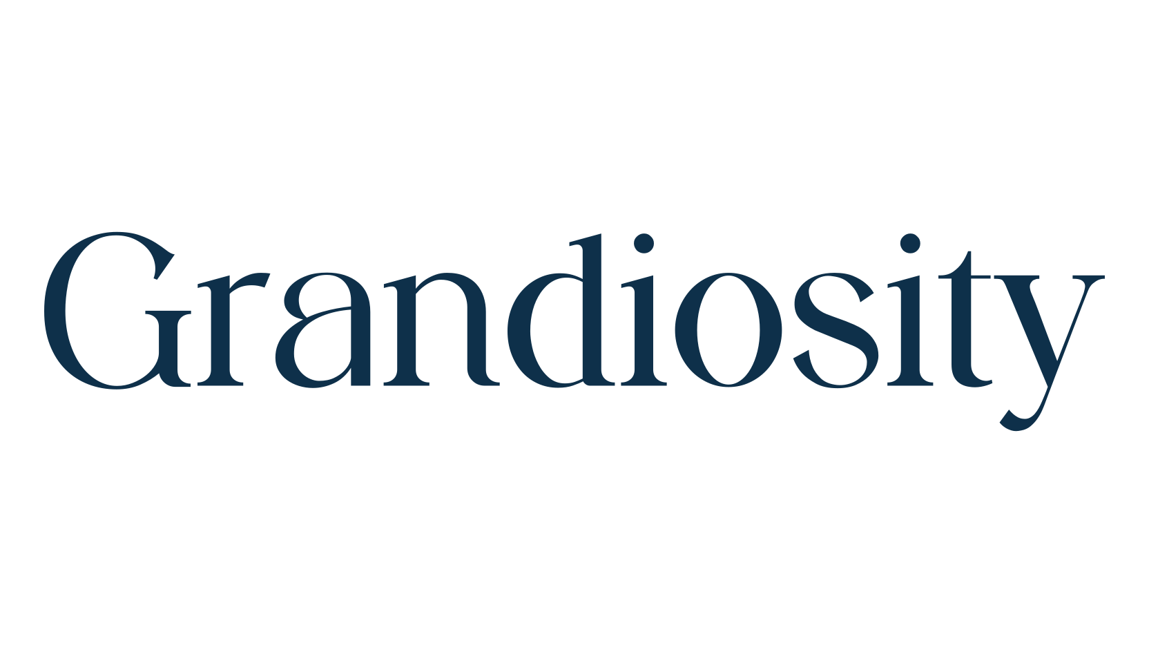 Grandiosity, basic serif font preview