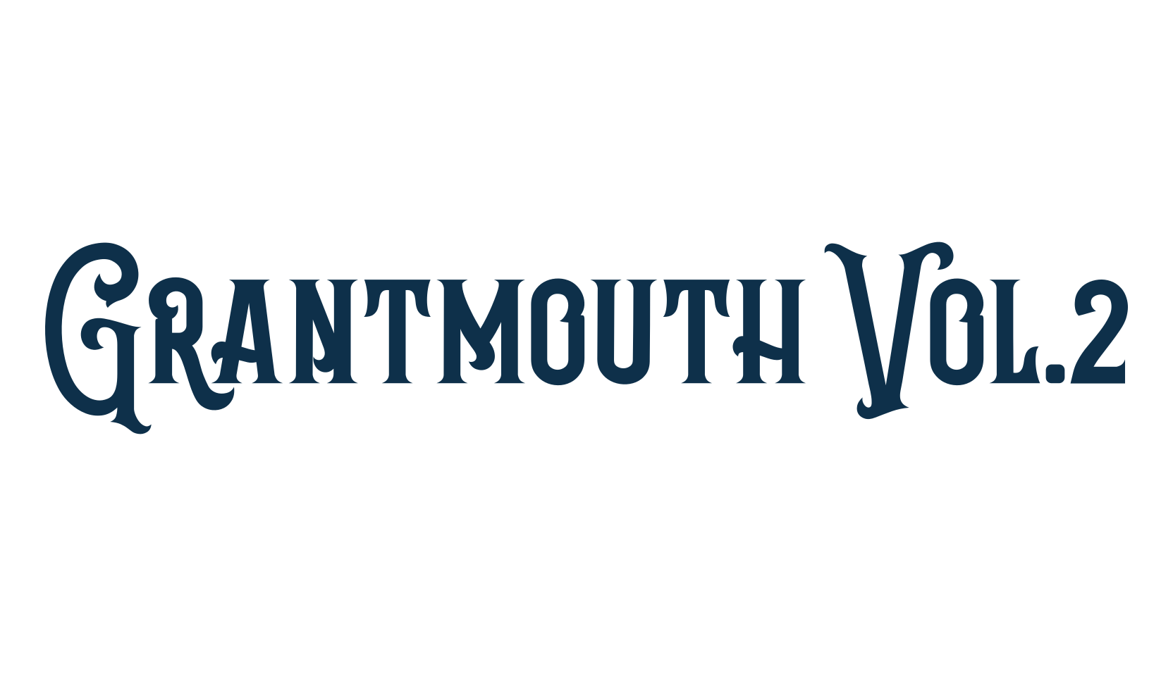 Grantmouth Vol.2, retro font preview