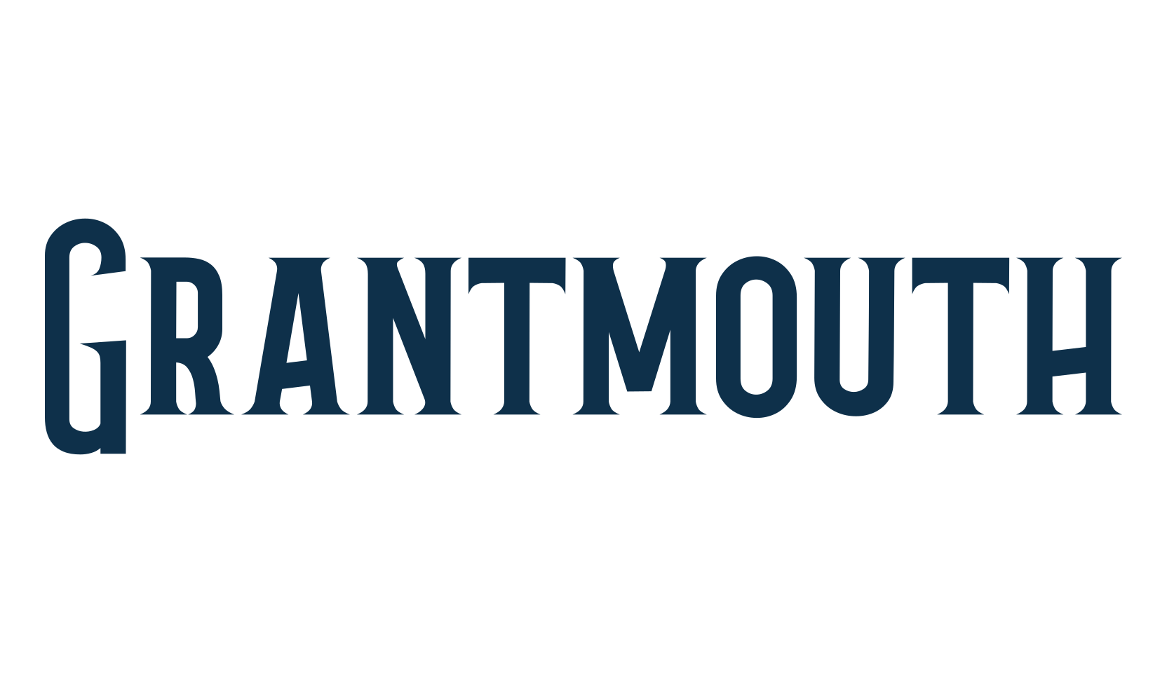 Grantmouth, retro font preview