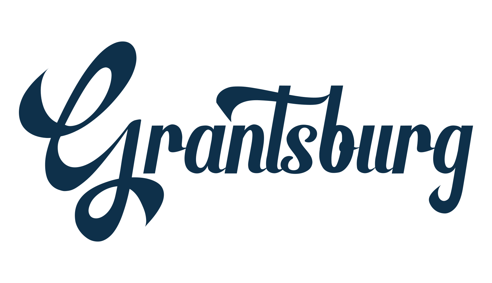 Grantsburg, old school font preview