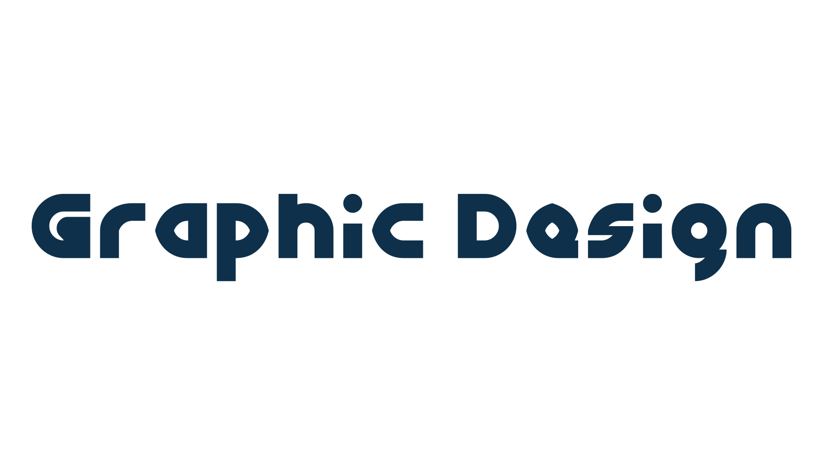 Graphic Design, various font preview