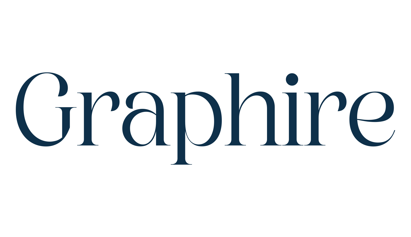 Graphire, basic serif font preview