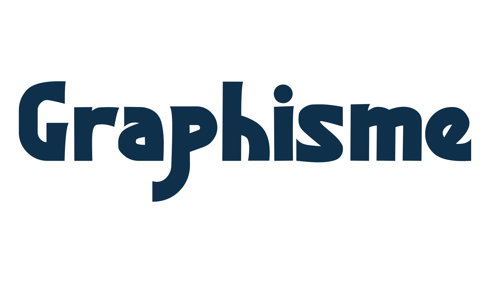 Graphisme, retro font preview