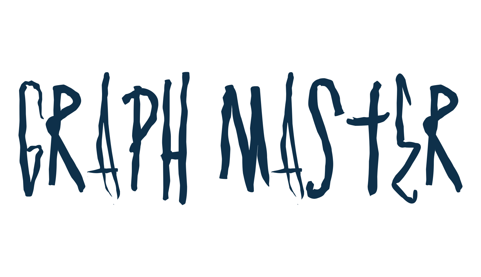 Graph Master, script handwritten fancy decorative calligraphy font preview