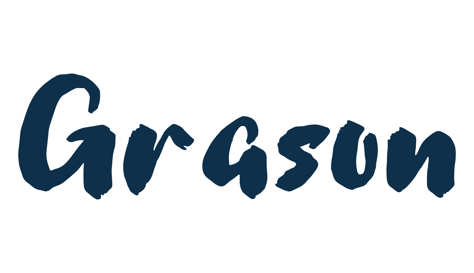 Grason, script brush fancy decorative calligraphy font preview