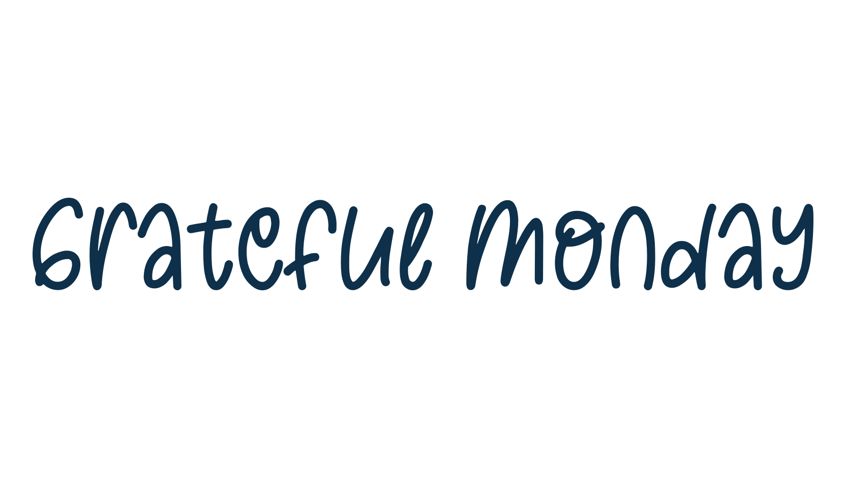 Grateful Monday, fancy decorative font preview