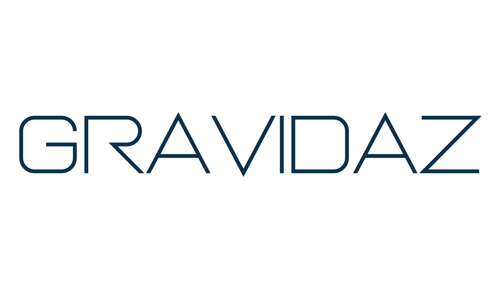 Gravidaz, fancy various techno sci-fi font preview