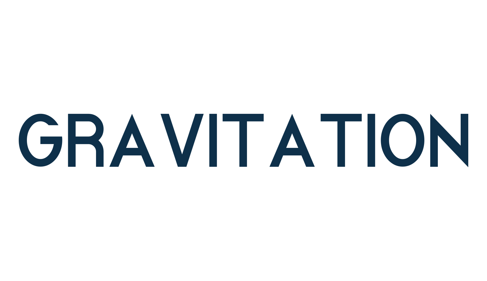 Gravitation, techno sci-fi font preview
