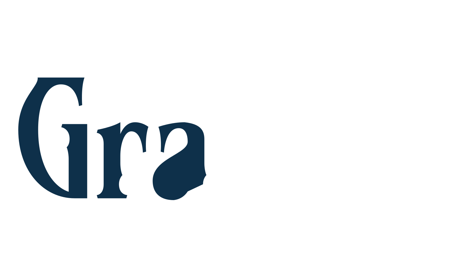Gravord, modern font preview