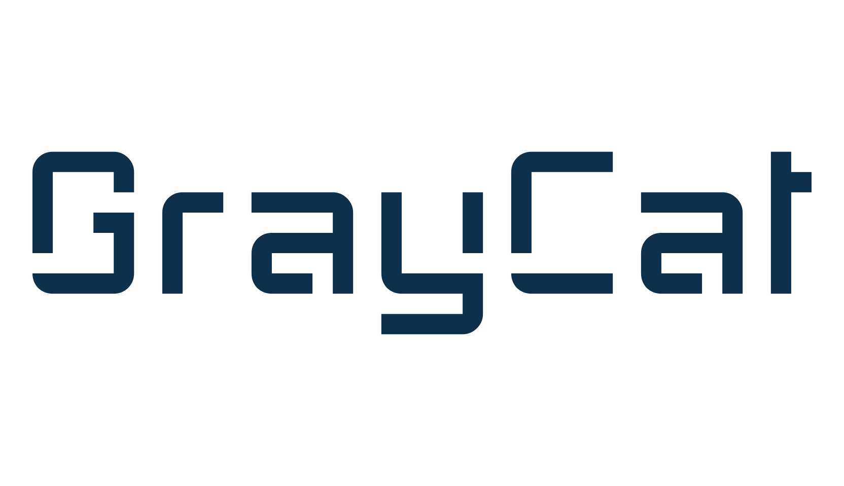 GrayCat, fancy various techno sci-fi font preview
