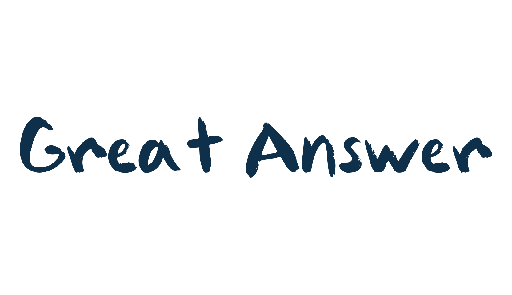 Great Answer, fancy decorative font preview