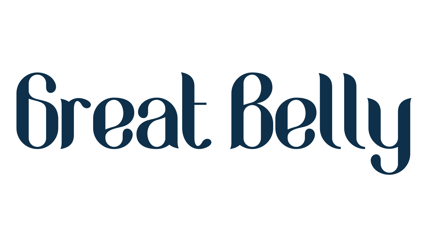 Great Belly, various font preview