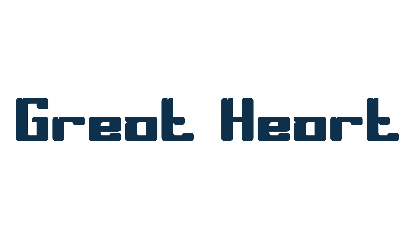 Great Heart, fancy various decorative font preview