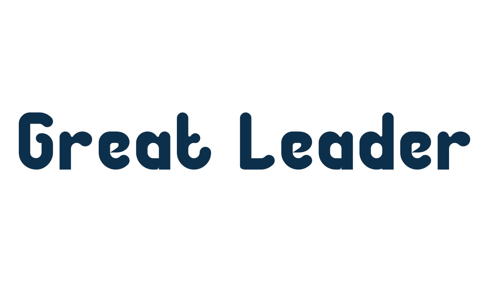 Great Leader, fancy various decorative font preview