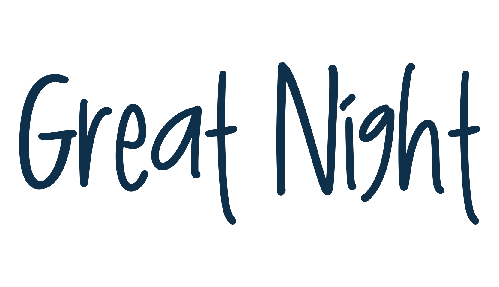 Great Night, script handwritten fancy decorative calligraphy font preview