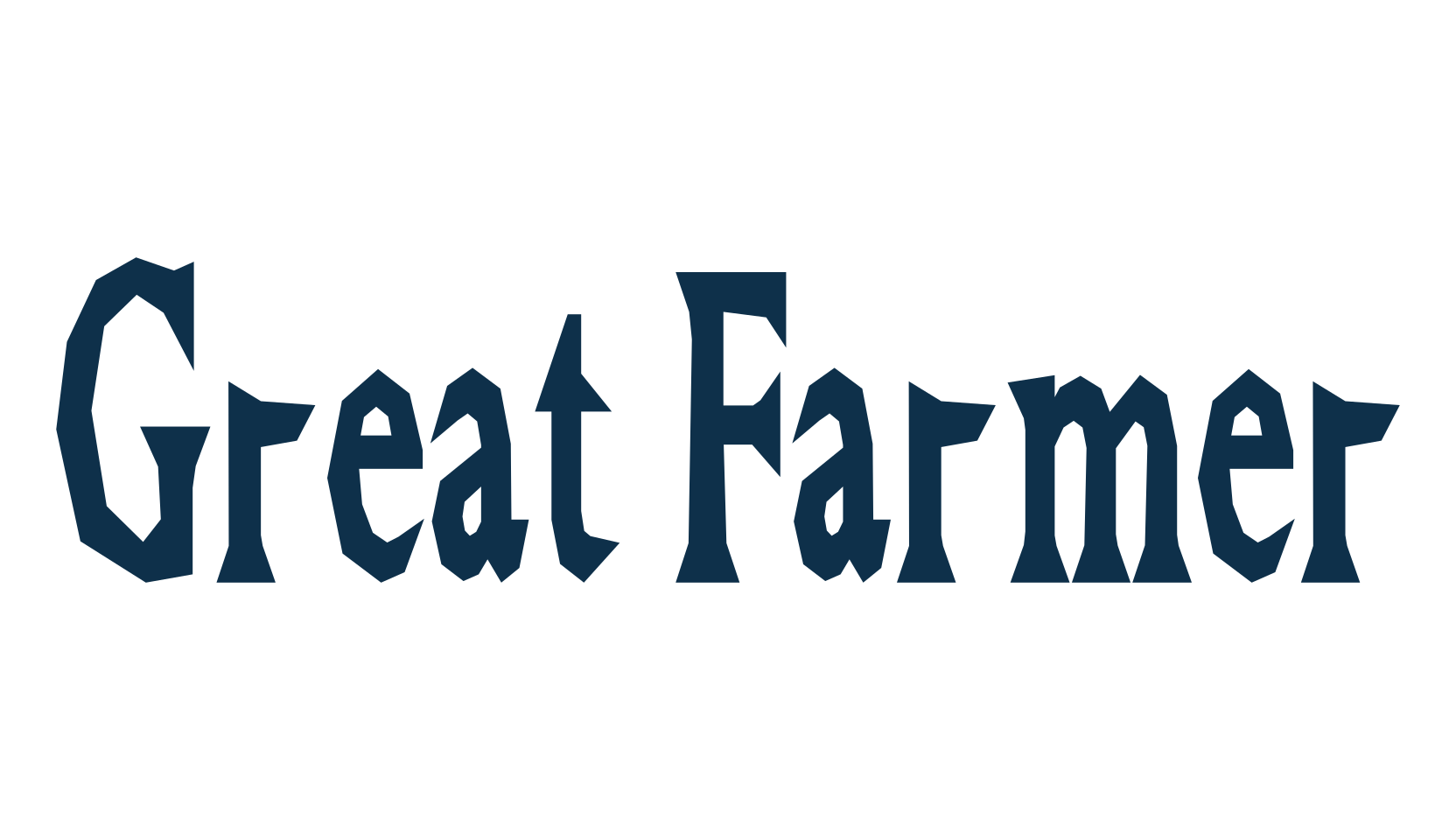 Great Farmer, fancy various decorative font preview