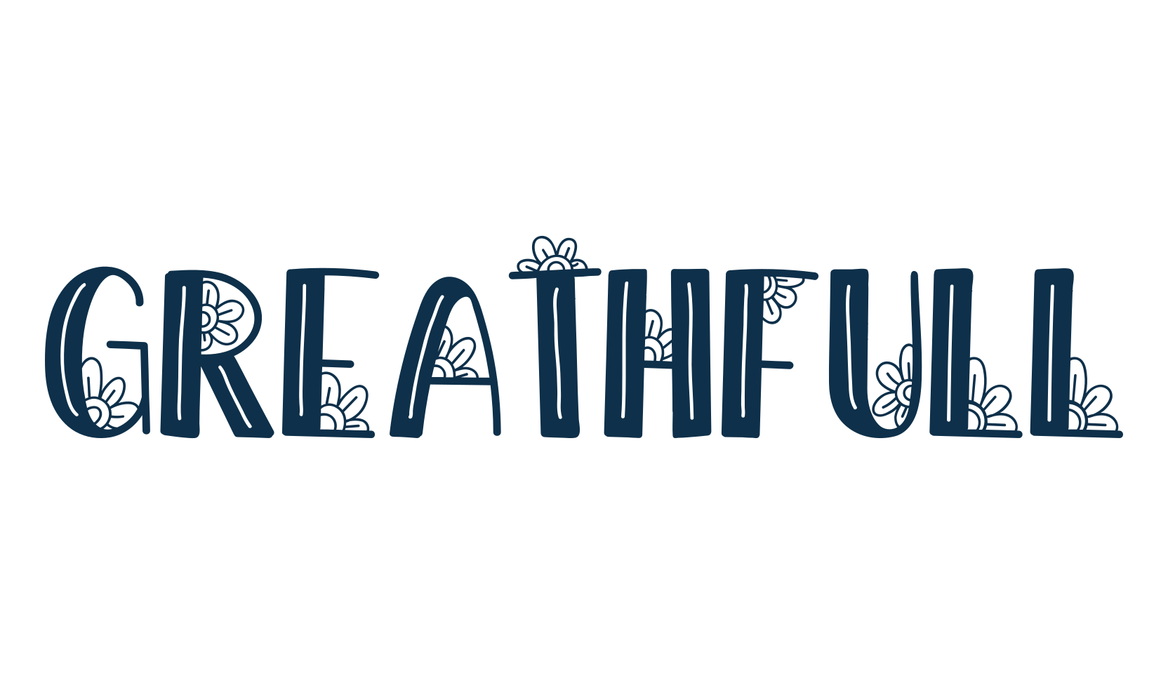Greathfull, decorative font preview