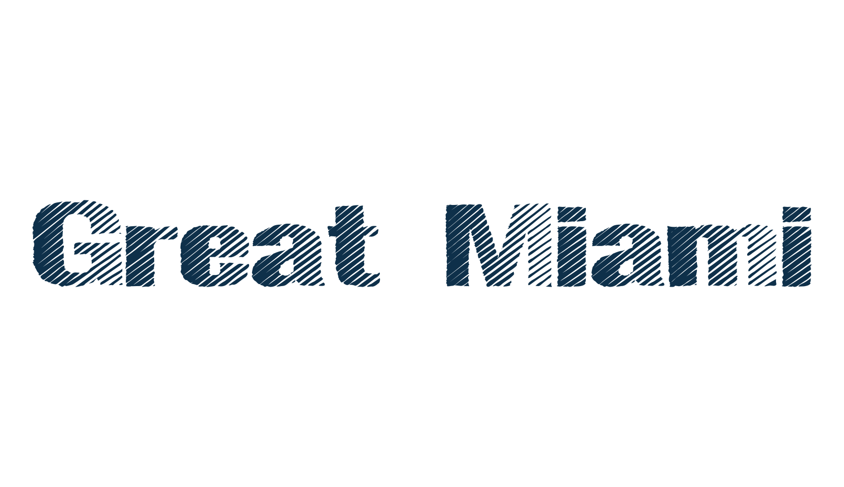 Great Miami, fancy various decorative font preview