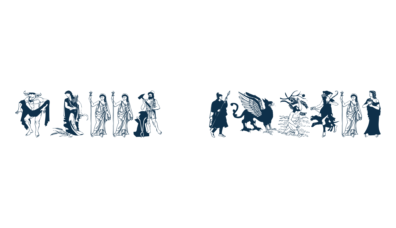 Greek Mythes, display market font preview