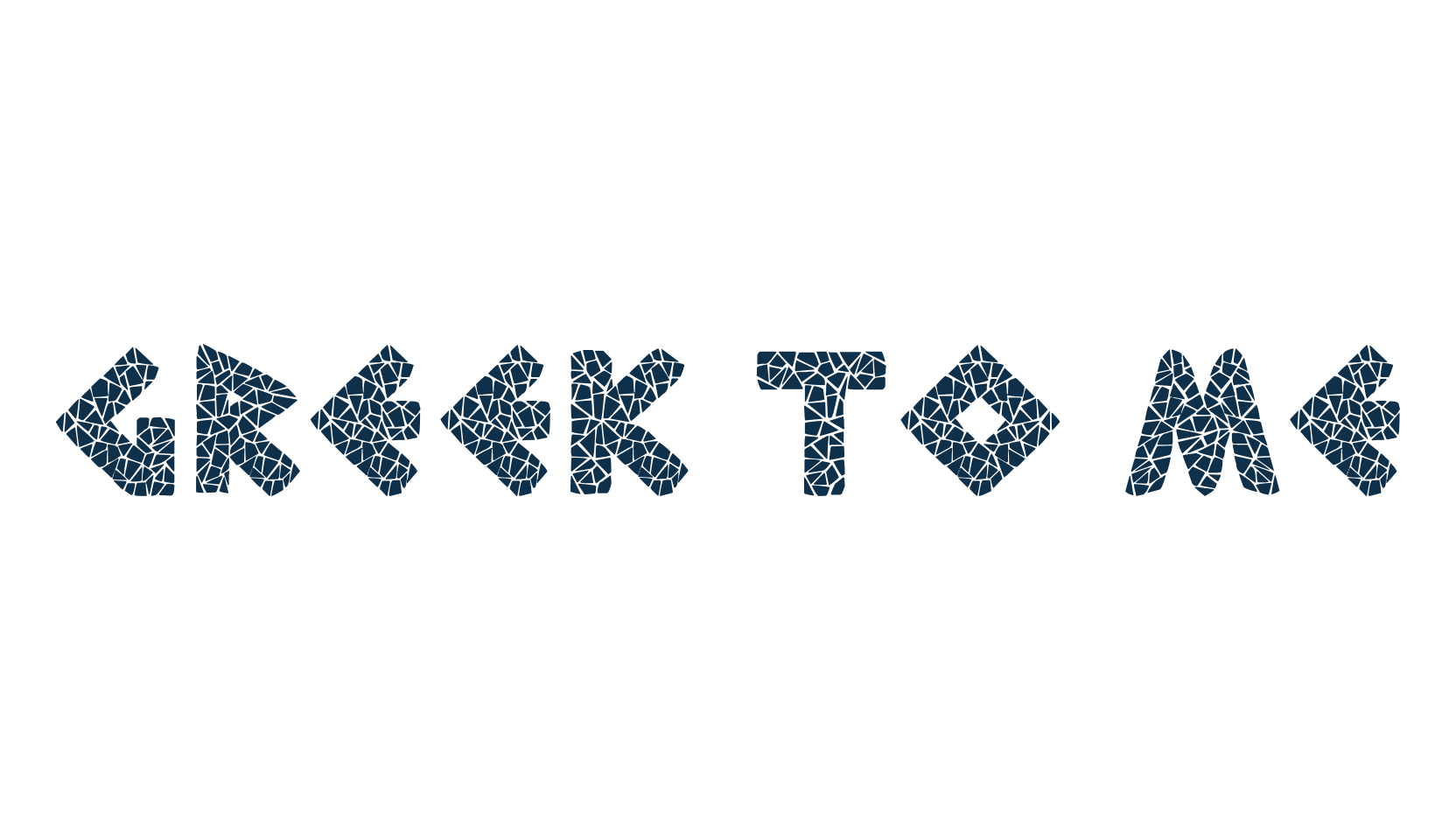 Greek To Me, roman, greek font preview
