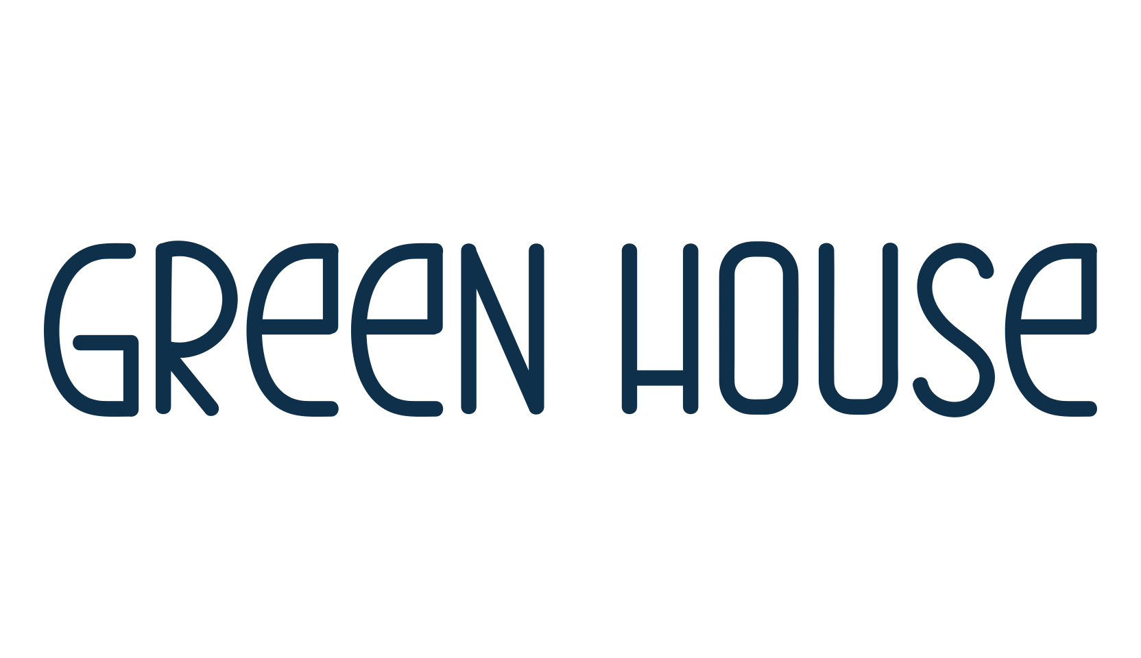 Green House (green-house-5), various font preview