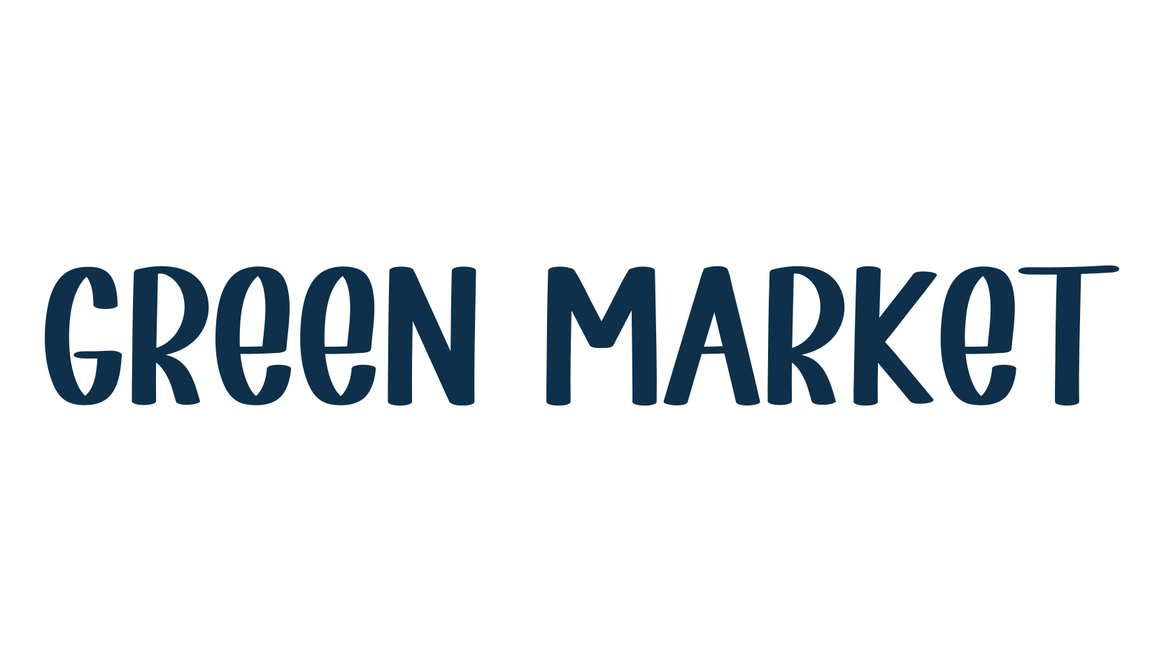 Green Market, fancy various decorative script calligraphy font preview