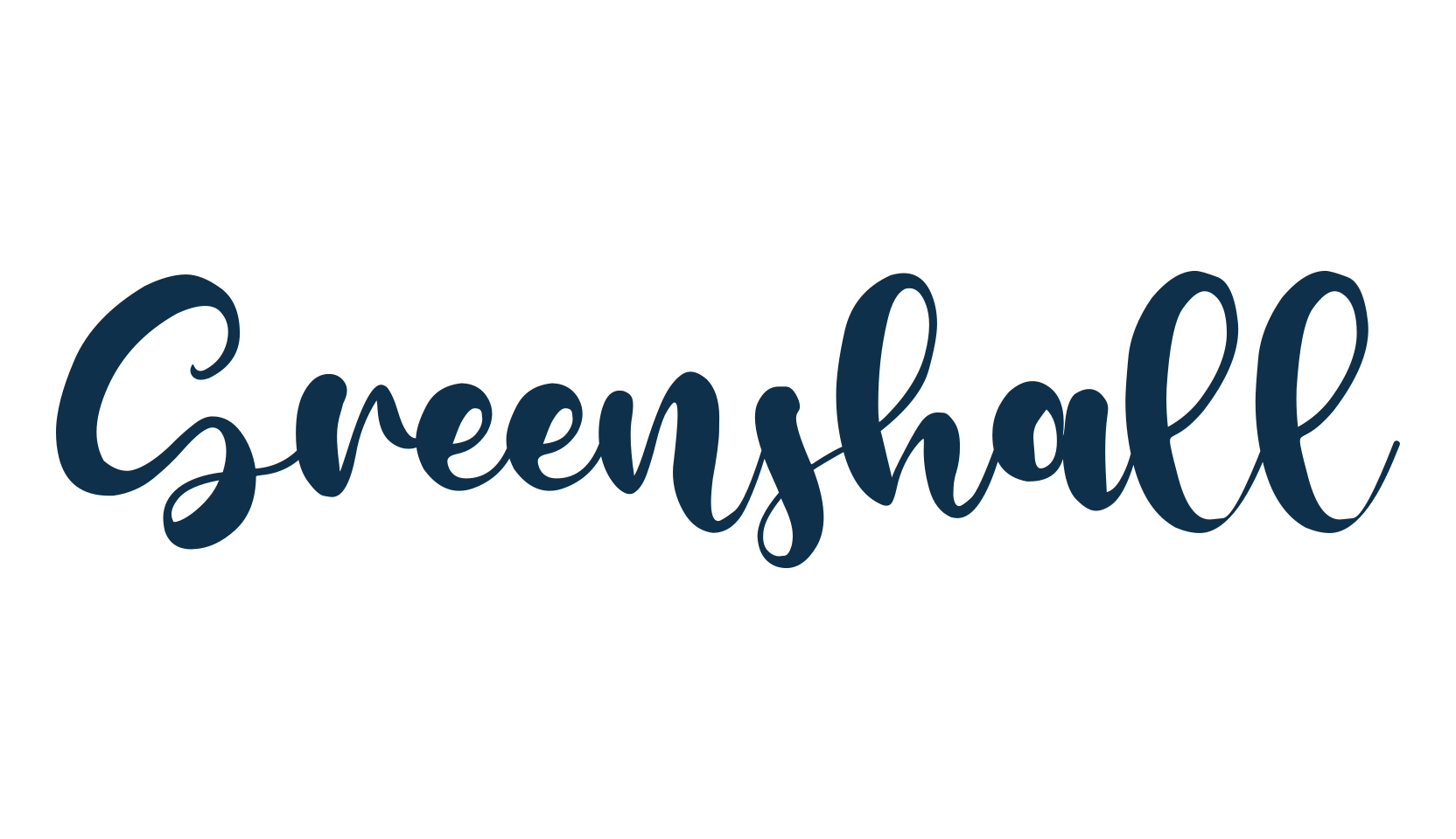 Greenshall, various font preview