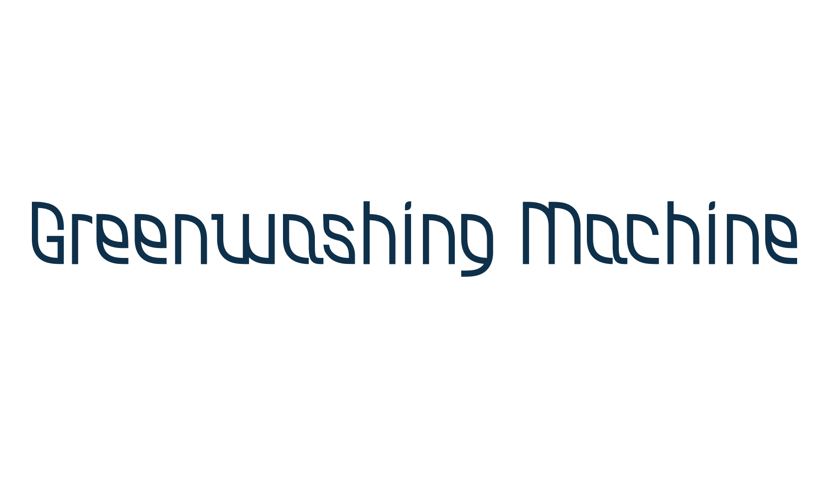 Greenwashing Machine, sans serif font preview