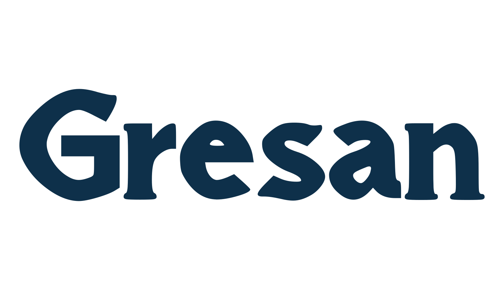 Gresan, gothic modern font preview