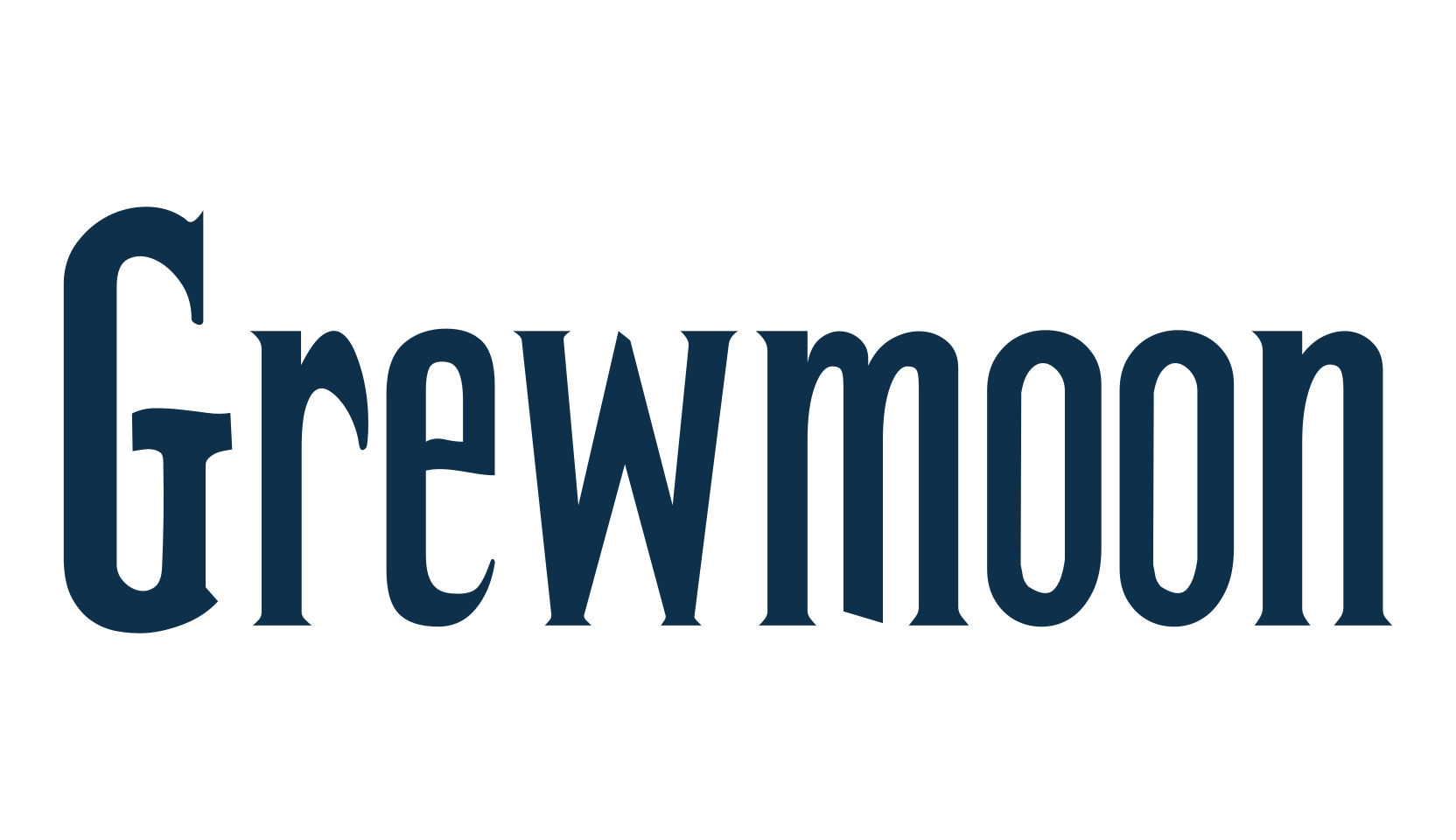 Grewmoon, fancy western decorative font preview