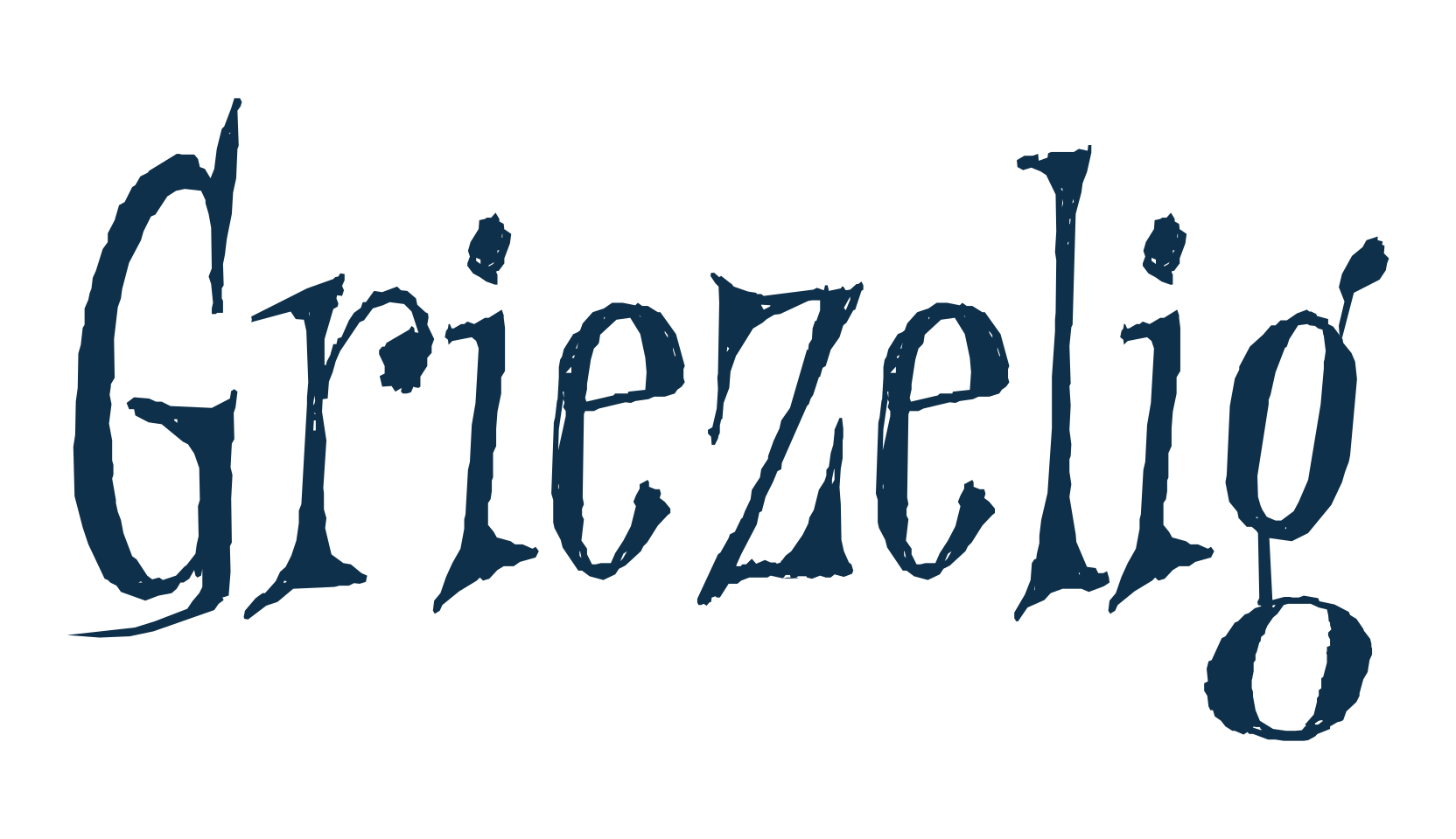 Griezelig, holiday halloween fancy decorative horror font preview