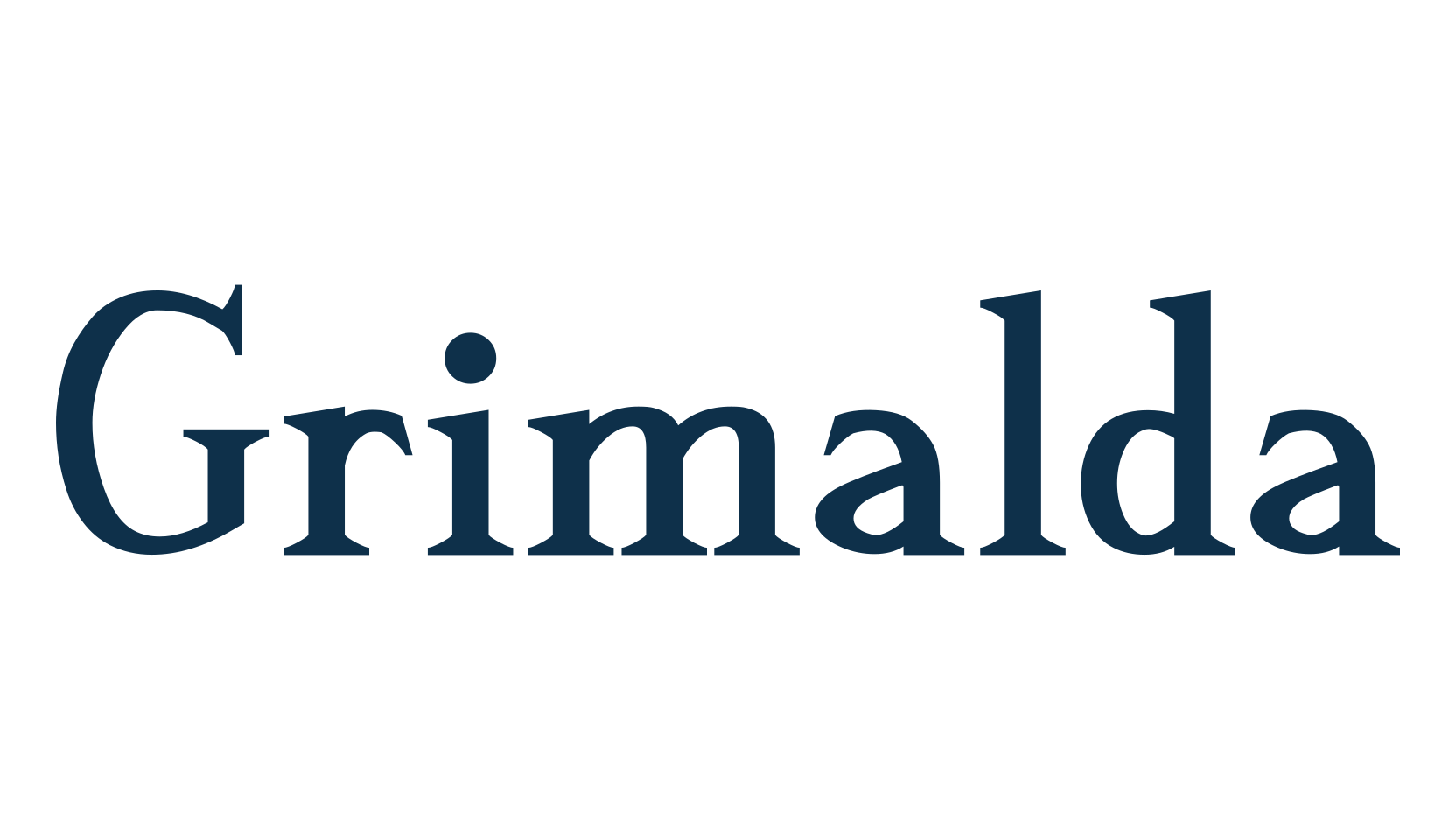 Grimalda, serif font preview