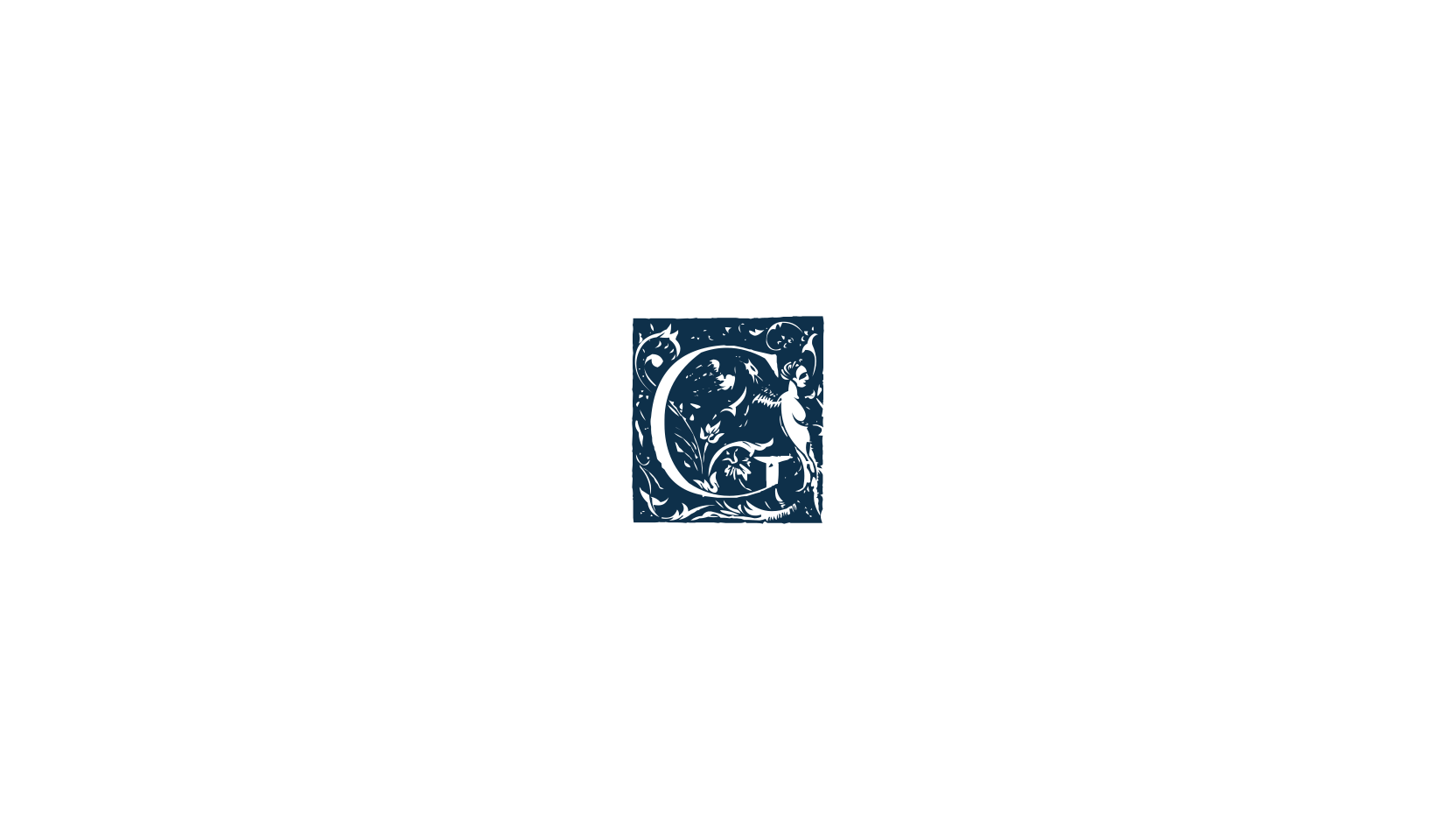 Grimeswade, initials font preview