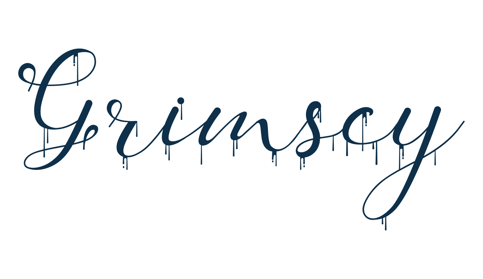 Grimscy, holiday halloween fancy decorative horror font preview