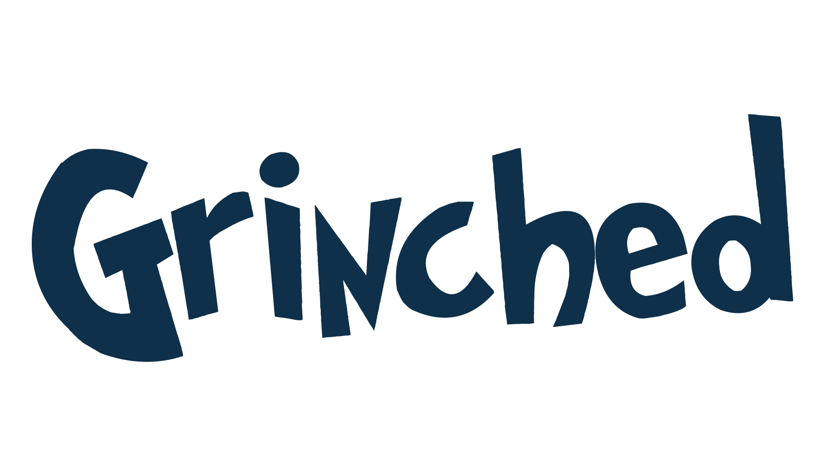 Grinched, cartoon font preview