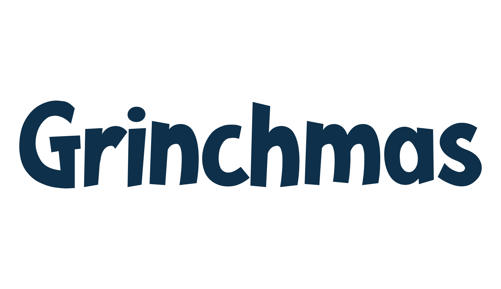 Grinchmas, cartoon font preview