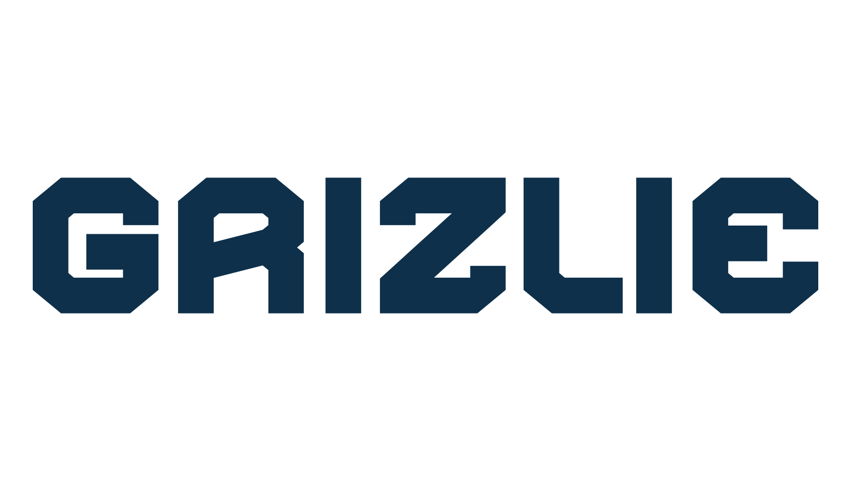 Grizlie, fancy various techno sci-fi font preview