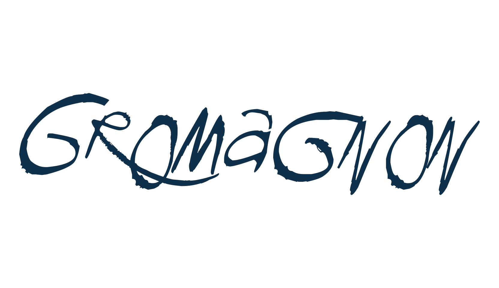Gromagnon, script handwritten fancy decorative calligraphy font preview