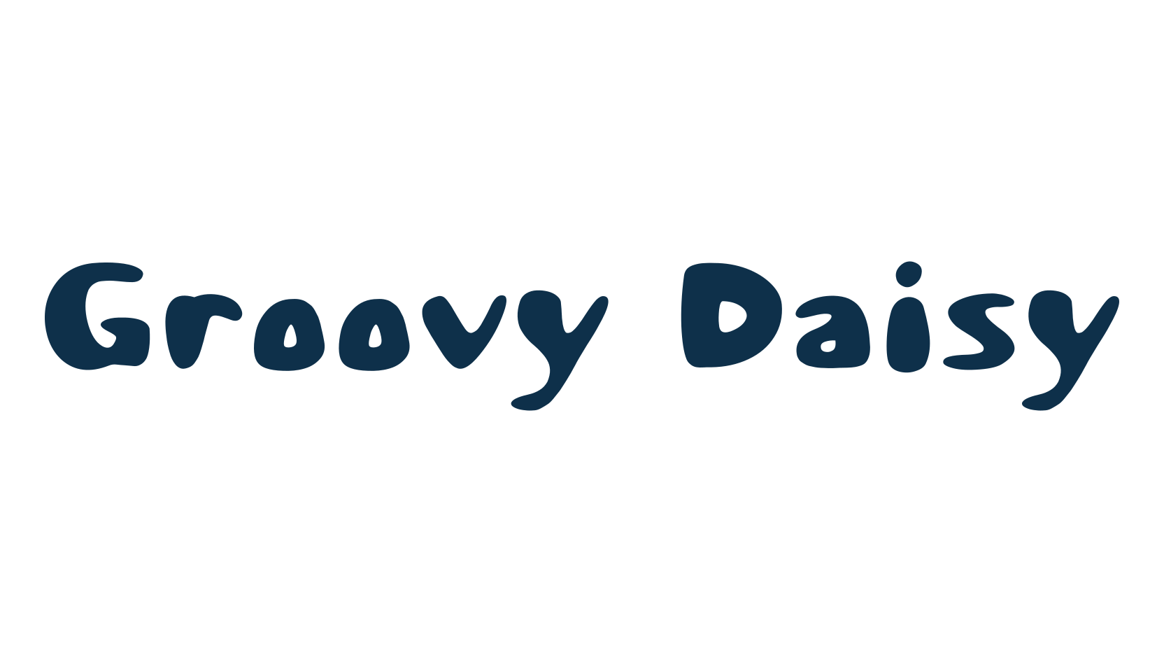 Groovy Daisy, fancy groovy decorative font preview