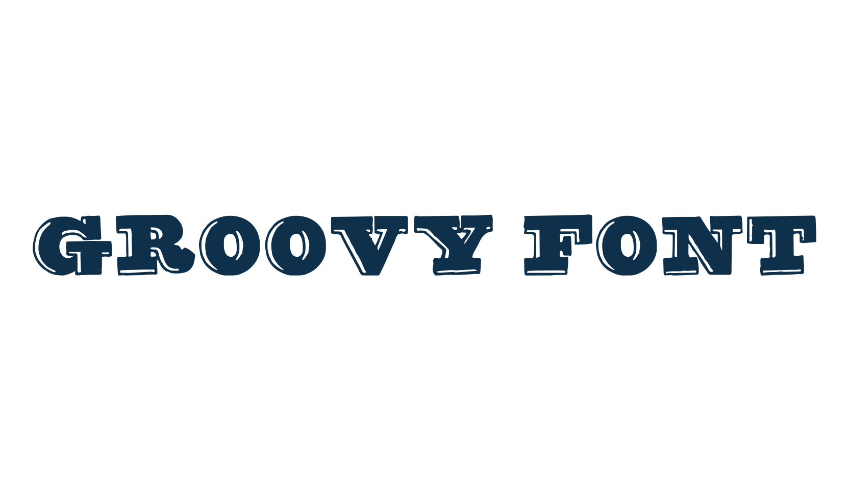 Groovy Font, groovy font preview