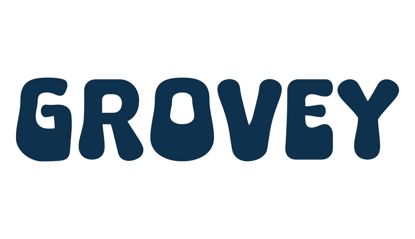 Grovey, fancy groovy decorative font preview