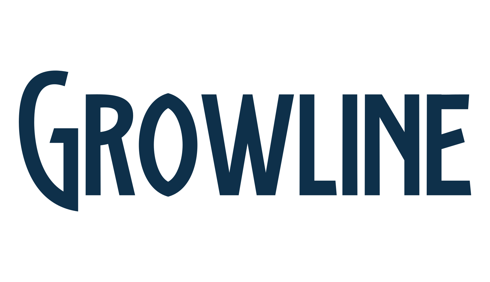 Growline, fancy retro decorative font preview