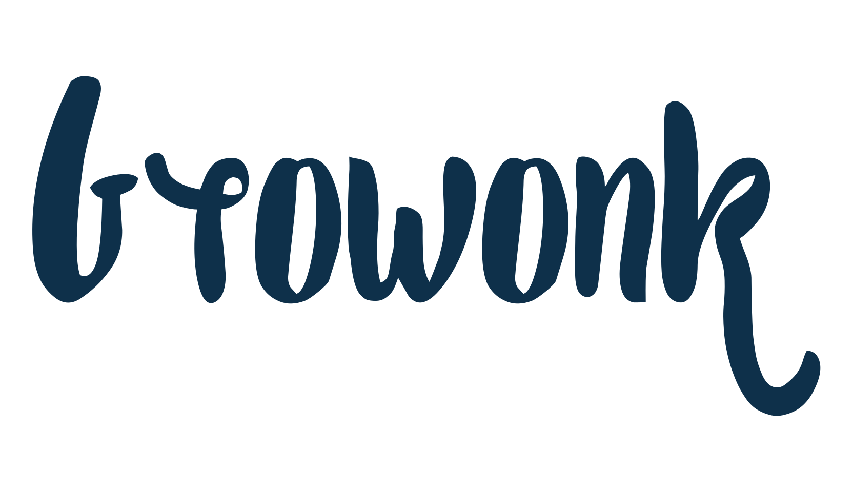 Growonk, fancy various decorative script calligraphy font preview