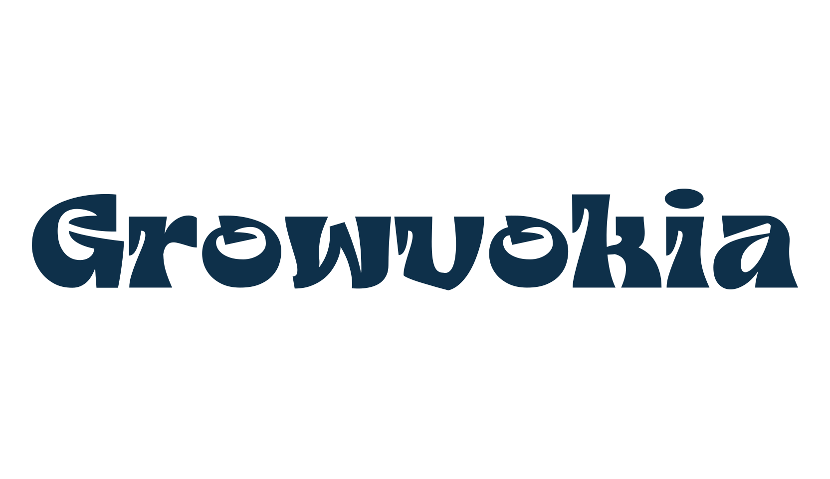 Growvokia, groovy font preview