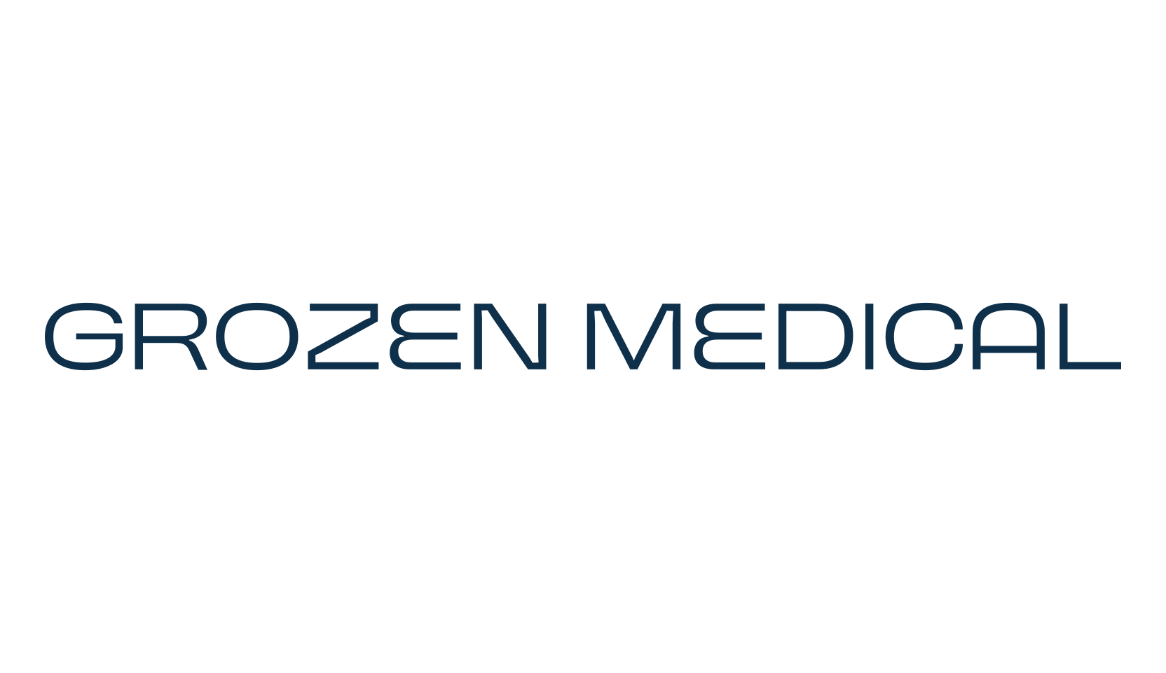 Grozen Medical, basic sans serif font preview