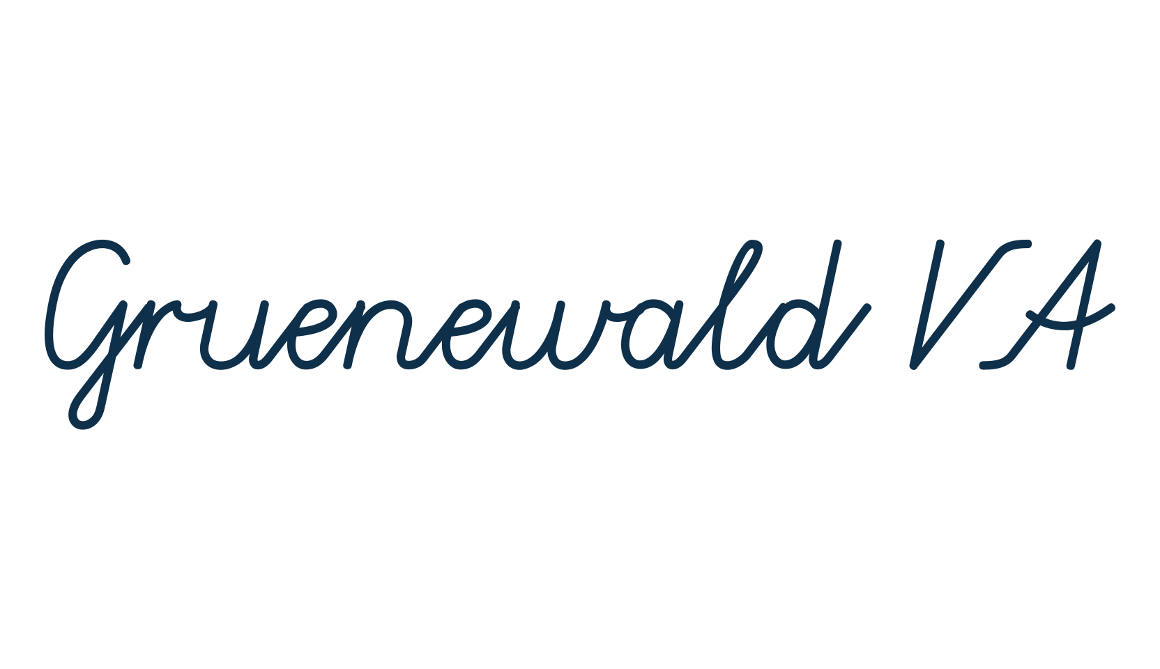 Gruenewald VA, school font preview