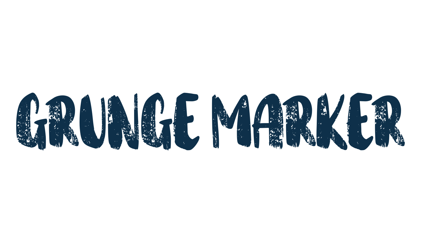 Grunge Marker, script brush fancy decorative calligraphy font preview
